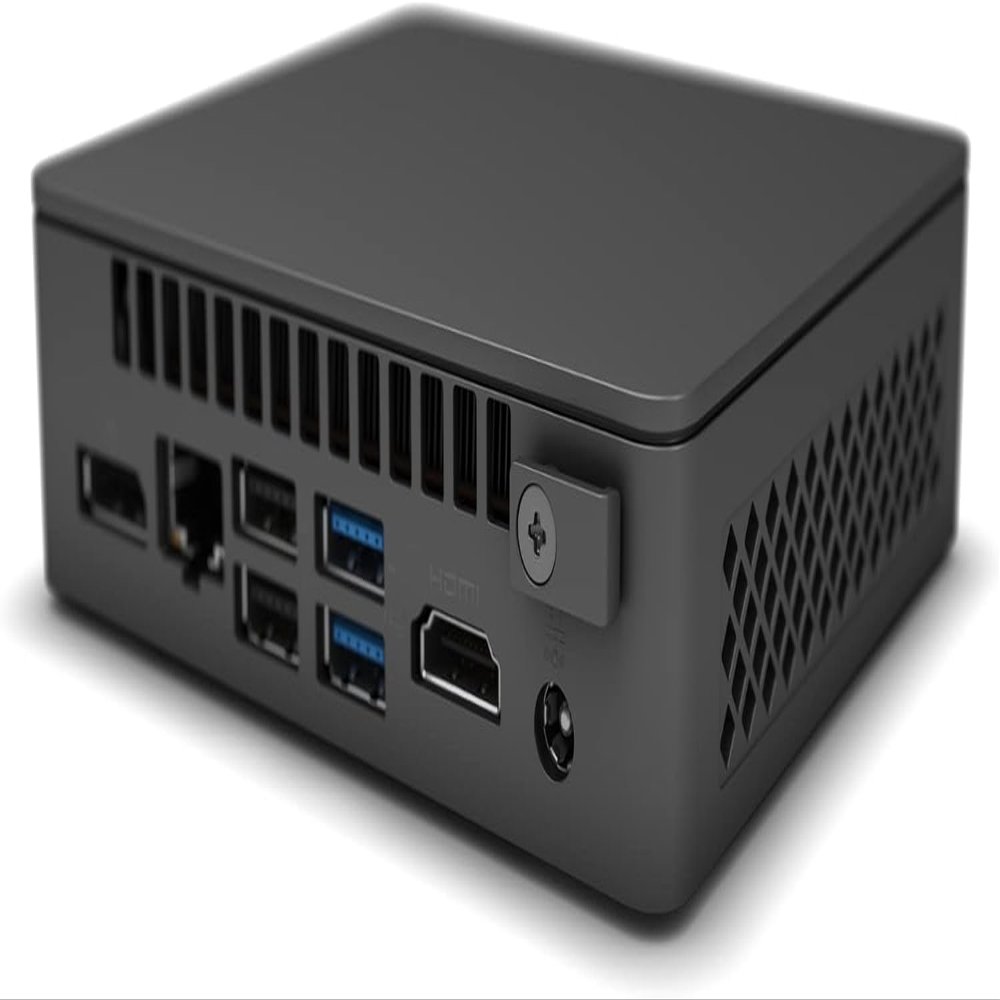 Reatan Intel NUC NUC11PAHi7 Mini PC/HTPC,Windows 11 Computer,Four-Core i7 1165G7 - Up to 4.7 GHz Turbo,NVMe SSD DDR4 RAM,WiFi 6,BT 5.2 Thunderbolt 3,8K UHD,Quadruple Monitor(32GB+2TB), Black