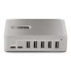 StarTech.com 10-Port USB-C Hub - 8X USB-A/2x USB-C - Self-Powered w/65W Power Supply - USB 3.1 10Gbps - Desktop/Laptop USB Hub w/USB-IF Certified 3ft Locking Cable, USB C Splitter, TAA view 3