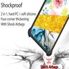 jioeuinly Nuu B15 Case Compatible with Nuu Mobile B15 Phone Case Cover [with Tempered Glass Screen Protector][Hard PC + Soft Silicone][Ring Support] [Gold Glitter+Luminous] JSH-SHS view 2