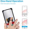 jioeuinly Mint Mist Mm5414g Case Compatible with Mint Mist Mm5414g Phone Case Cover [with Tempered Glass Screen Protector][Hard PC + Soft Silicone][Ring Support] [Silver Reflect Light] DYH-OK view 4
