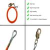 Steel Core Flip Line for Tree Climbing, 5/8 in x 15 ft - USA Made, Steel Swivel, Arborist Equipment for Climbing with Spikes & Gaffs view 4