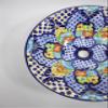 16" ROUND TALAVERA SINK ceramic bathroom vessel sink, mexican handmade folk art view 3