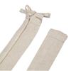 Aspen Creative 15003-12, 4' Wheat Burlap Texture Fabric Cord & Chain Cover, Easy to Install for Lighting Fixture, Cable Management, Lamp Wire Cover, Set of 2 view 1
