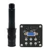 RADHAX Microscope Kit 14MP 1080P HDMI VGA Digital Video Microscope Camera 100X 130X 180X 200X 300X 500X C Mount Lens Microscope Lens Adapters (Color : with 300X) view 1