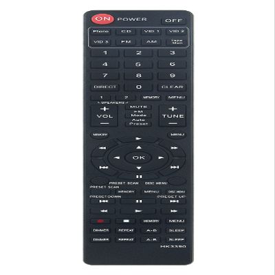 Replace Remote Controllor Compatible with Harman/Kardon HK3390 HK 3390 Stereo A/V Audio Video Receiver