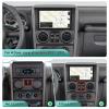 [2G+64G] Car Radio for Jeep Wrangler 2007 2008 2009 2010 (4 Door), 9 inches Android 13 Touch Screen Stereo, Carplay/Android Auto/Hi-Fi/1080P/Bluetooth/SWC + AHD Backup Camera view 2