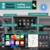 [2G+64G] Car Radio for Jeep Wrangler 2007 2008 2009 2010 (4 Door), 9 inches Android 13 Touch Screen Stereo, Carplay/Android Auto/Hi-Fi/1080P/Bluetooth/SWC + AHD Backup Camera view 4