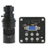 RADHAX Microscope Kit 14MP 1080P HDMI VGA Digital Video Microscope Camera 100X 130X 180X 200X 300X 500X C Mount Lens Microscope Lens Adapters (Color : with 200X) view 1