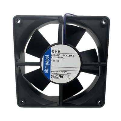 1 PCS 4314M DC24V 110mA 21.5W 12012032mm Cooling Fan