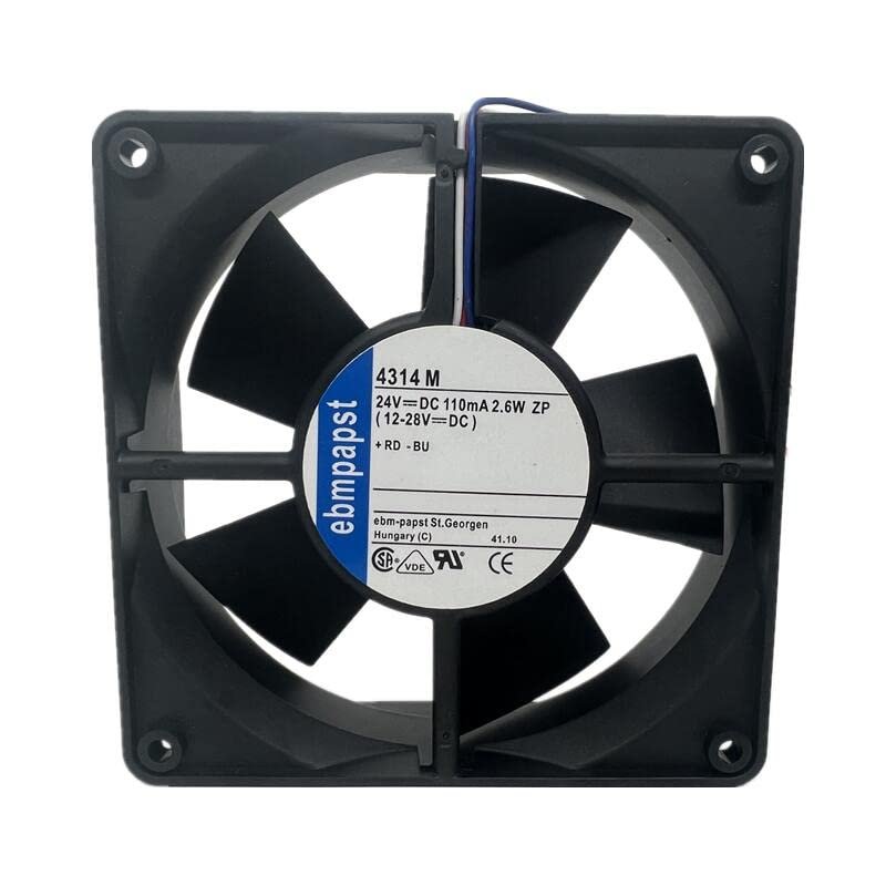 1 PCS 4314M DC24V 110mA 21.5W 12012032mm Cooling Fan