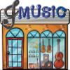 12x10ft Cartoon Music Shop Photography Backdrop Cartoons Theme Gift Background for Kids Children Baby Shower Birthday Party Banner Cartoon Music Store School Party Photo Booth Props view 4