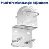Bingfu Upgraded Outdoor Antenna Fixed Bracket Anti-Corrosion Pole Mount U-Bolt V Jaw Clamp Kit for TV CB Ham Radio Yagi WiFi Panel External 4G 5G Tube Fiberglass Antennas Pipe view 3