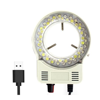 RADHAX Microscope Kit Adjustable 144 LED Ring Light Illuminator Lamp for Industry Stereo Trinocular Microscope Microscope Lens Adapters (Color : 52LED)