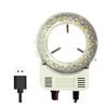 RADHAX Microscope Kit Adjustable 144 LED Ring Light Illuminator Lamp for Industry Stereo Trinocular Microscope Microscope Lens Adapters (Color : 52LED) view 1