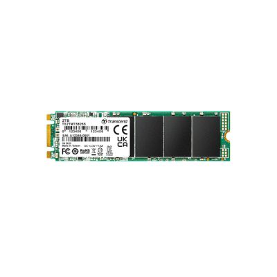 Transcend MTS825 2TB M.2 2280 SATA III SSD, Up to 550MB/s, Compatible w/Ultrabook Laptop PC Desktop, 3D TLC NAND Flash Internal Solid State Drive, LDPC/Error Correction ECC/B+M Key/SLC Cache