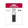 Transcend MTS825 2TB M.2 2280 SATA III SSD, Up to 550MB/s, Compatible w/Ultrabook Laptop PC Desktop, 3D TLC NAND Flash Internal Solid State Drive, LDPC/Error Correction ECC/B+M Key/SLC Cache view 2