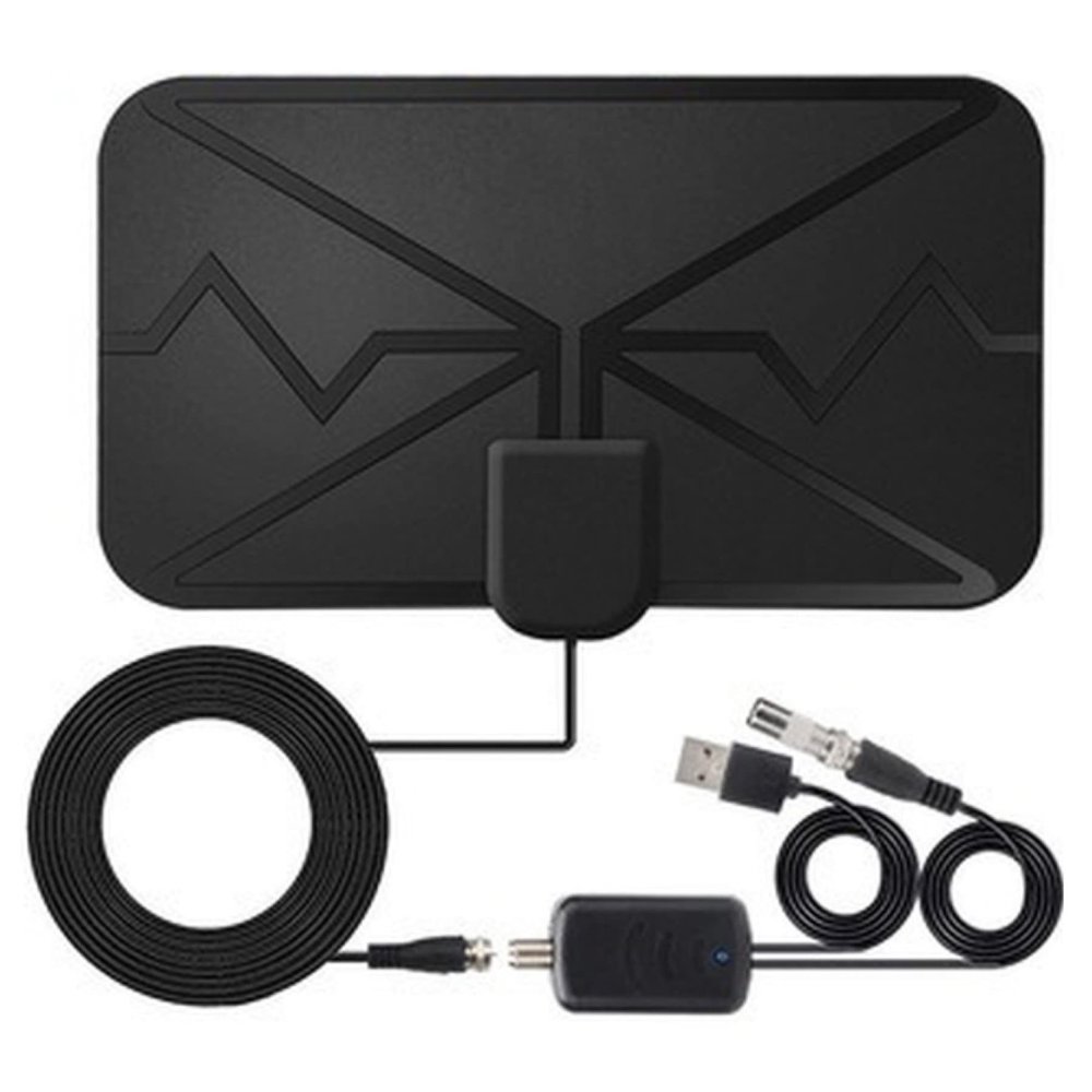AUTERCO 2025 Upgraded Digital HDTV Antenna for Smart TVs - 980+ Miles Long Range Indoor Outdoor, Amplified Signal Booster, 4K 1080P HD Channels, Weatherproof for Wall/Window/Attic Mount