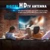 AUTERCO 2025 Upgraded Digital HDTV Antenna for Smart TVs - 980+ Miles Long Range Indoor Outdoor, Amplified Signal Booster, 4K 1080P HD Channels, Weatherproof for Wall/Window/Attic Mount view 2
