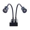 Adjustable Microscope Arm 130x Zoom C Mount Lens Camera Light, 48MP 4K 1080P HDMI USB Digital Camera Industrial Video Microscope Mount Repair Soldering Stand Clamp (22MP) view 4