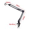 Adjustable Microscope Arm 130x Zoom C Mount Lens Camera Light, 48MP 4K 1080P HDMI USB Digital Camera Industrial Video Microscope Mount Repair Soldering Stand Clamp (48MP Set) view 4