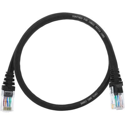 70 Centimeters Cat6 Patch Cord 100% Copper Furukawa Sohoplus 70cm Networking Cable (Black)