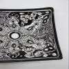 16" RECTANGULAR TALAVERA SINK vessel mexican bathroom handmade ceramic folk art view 4