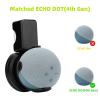 Aokicase YI NUO1 For Amazon Echo Dot 4 / Echo Dot 5 Wall Mount Stand Mount Accessories, No Screws Required, Speaker Accessories Rack (Amazon Echo Dot 4 / Echo Dot 5, Black) view 2