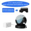 Aokicase YI NUO1 For Amazon Echo Dot 4 / Echo Dot 5 Wall Mount Stand Mount Accessories, No Screws Required, Speaker Accessories Rack (Amazon Echo Dot 4 / Echo Dot 5, Black) view 4