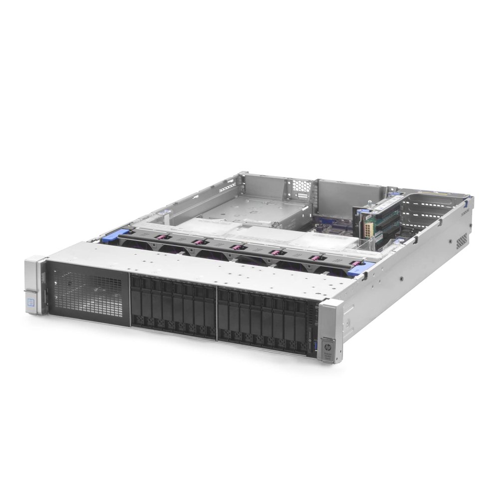 HP ProLiant DL380 G9 Server 2X E5-2630v3 2.40Ghz 16-Core 32GB P840ar 16x Caddies (Renewed)