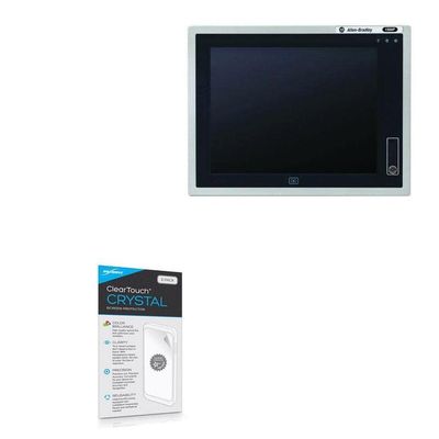 BoxWave Screen Protector Compatible with Allen Bradley 6181 Computer (15 in) - ClearTouch Crystal (2-Pack), HD Film Skin - Shields from Scratches