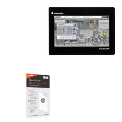 BoxWave Screen Protector Compatible with Allen Bradley VersaView 6200M Industrial Monitors (12.1 in) - ClearTouch Anti-Glare (2-Pack), Anti-Fingerprint Matte Film Skin