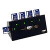 Acumen Disc SD Trident - 1 to 4 Secure Digital/TF/MicroSD Compact Duplicator Autostart Cloner Copier (35MB per Second) view 1