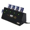 Acumen Disc SD Trident - 1 to 4 Secure Digital/TF/MicroSD Compact Duplicator Autostart Cloner Copier (35MB per Second) view 4