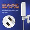 Poynting XPOL-1-5G Hotspot Omnidirectional Antenna | 2X2 MIMO | 617-3800 MHz | 4G/LTE 5G | 3.5dBi | SMA (M) view 3