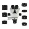 JUIYU Microscope Accessories Kit 0.3X 0.5X 0.7X 0.75X 1X 1.5X 2X Stereo Binocular Trinocular Microscope Auxiliary Objective Lens Barlow Lens 48mm Mounting Thread Microscope Slides (Color : 0.3X) view 1