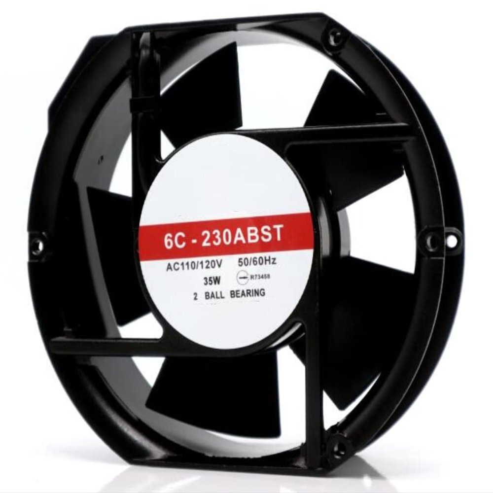 6C-230ABST 110/120V 35W 172X150X51MM 2-Wire Cooling Fan