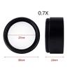 JUIYU Microscope Accessories Kit 0.5X 0.7X Trinocular Stereo Microscope Auxiliary Lens Accessory 48mm Microscope Slides (Color : 0.7X) view 2
