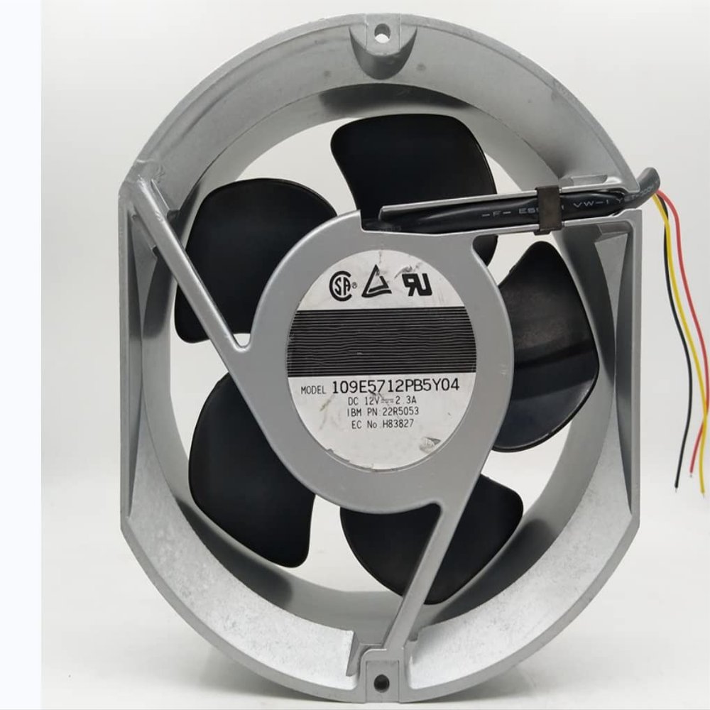 109E5712PB5Y04 12V 2.3A 172X150X51MM 3-Wire Cooling Fan
