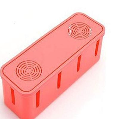 Cable Management Box, Cable Organizer Box to Hide Power Strip and Wires, Stylish Cord Wire Organizer Box for Home Office Desk TV Computer