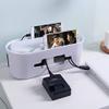 Cable Management Box, Cable Organizer Box to Hide Power Strip and Wires, Stylish Cord Wire Organizer Box for Home Office Desk TV Computer view 3