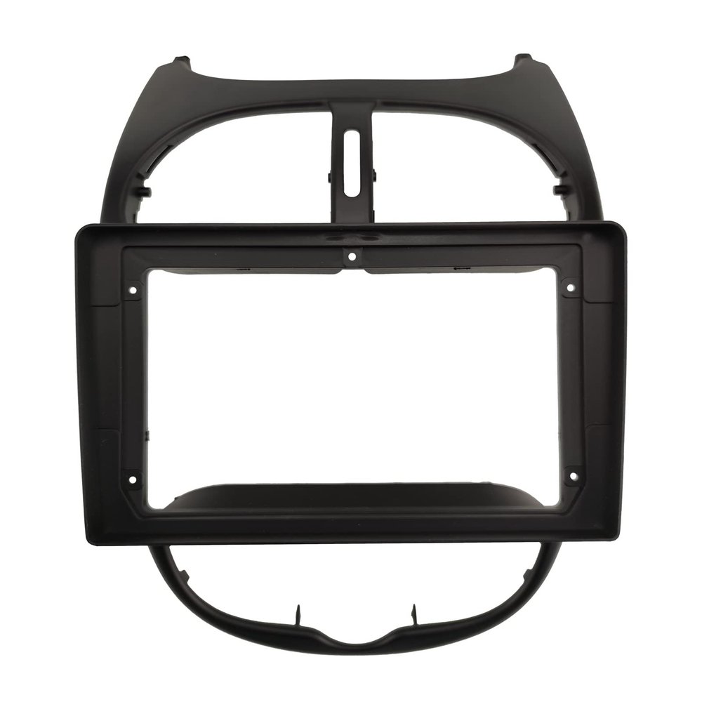 9 inch Car Radio Fascia Panel for Peugeot 206 2004-2008 Stereo Frame