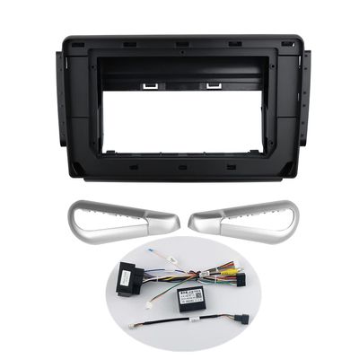 10.1 inch Car Radio Fascia Panel for Peugeot 2008 2015 Stereo Frame Harness kit