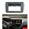 10.1 inch Car Radio Fascia Panel for Peugeot 2008 2015 Stereo Frame Harness kit view 2