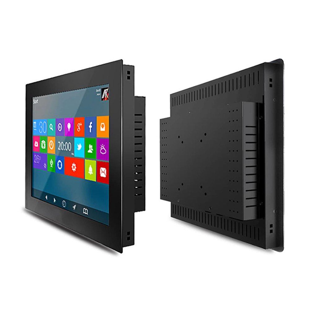 15 Inch Resistive Touch Screen Industrial All-in-one PC WiFi with LAN Win10 (4GB RAM 128GB SSD, Core i5-3210M)