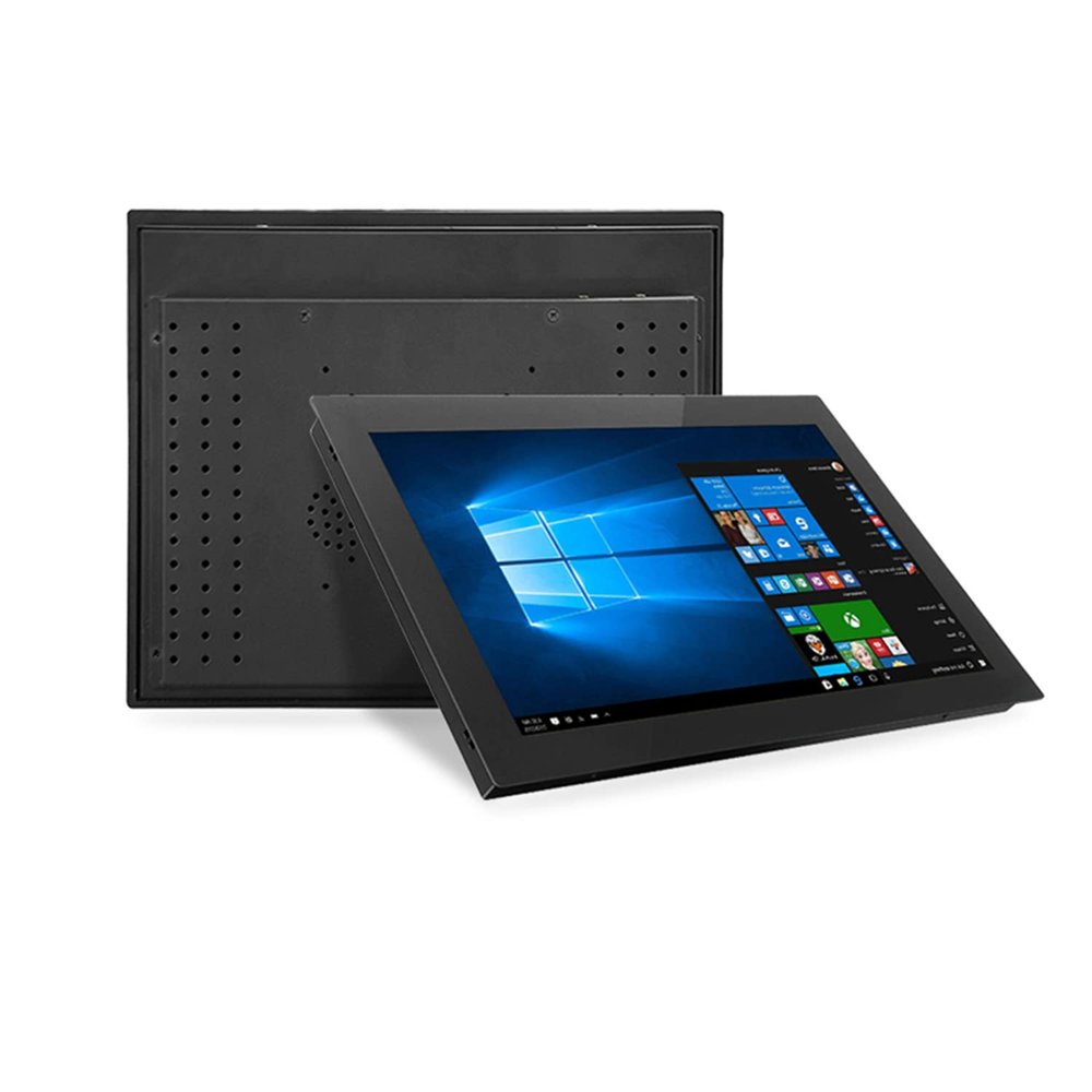 15 Inch Resistive Touch Screen Industrial All-in-one PC WiFi with LAN Win10 Pro (4GB RAM 64GB SSD, Core i5-8365U)