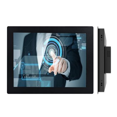 15 Inch Resistive Touch Screen Industrial All-in-one PC WiFi with LAN Win10 (4GB RAM 512GB SSD, Core i7-6500U)