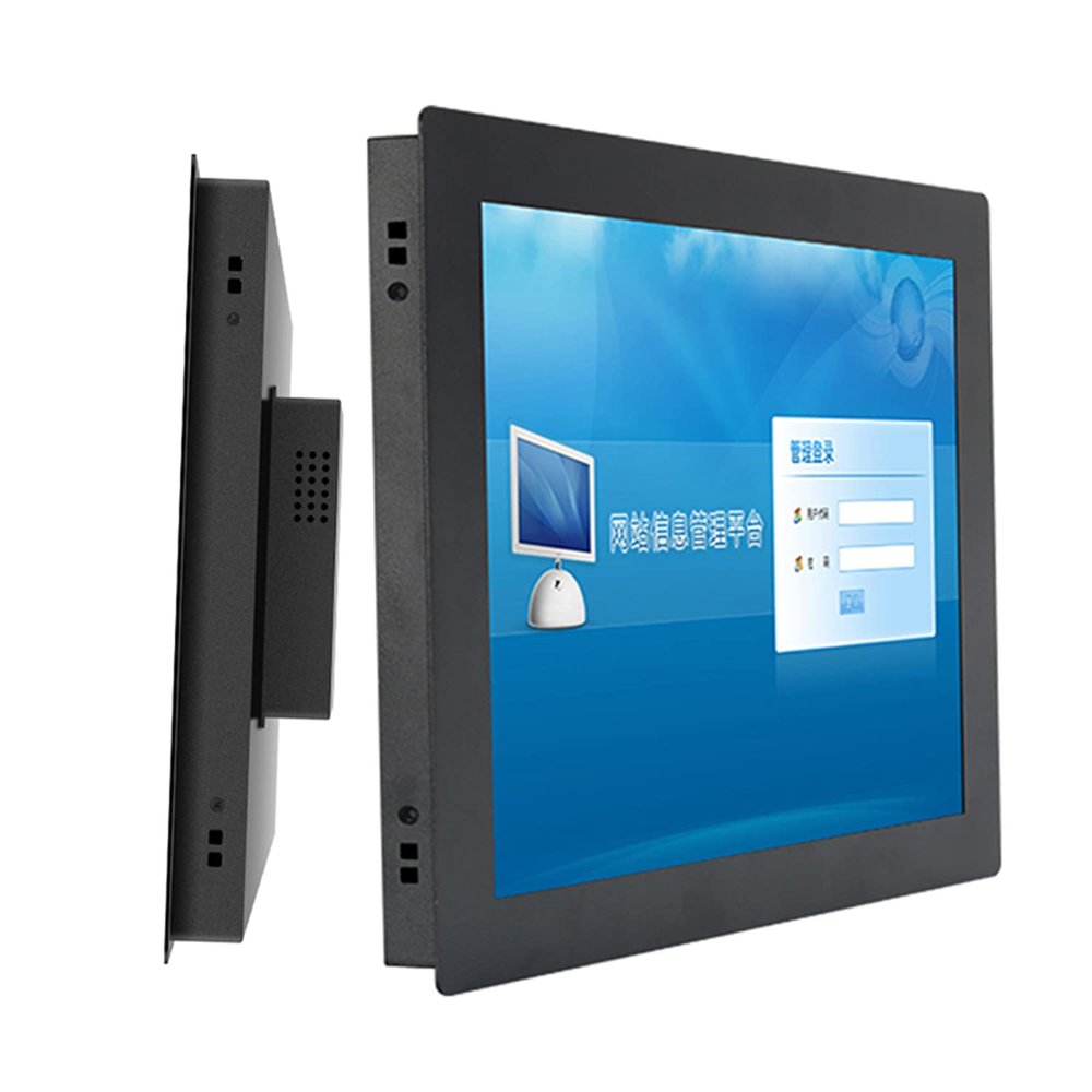 15 Inch Resistive Touch Screen Industrial All-in-one PC WiFi with LAN Win10 (4GB RAM 256GB SSD, Core i7-3537U)