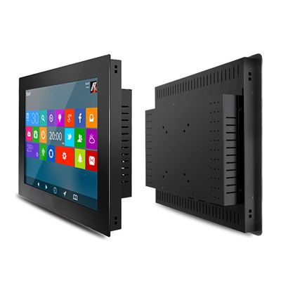 15 Inch Resistive Touch Screen Industrial All-in-one PC WiFi with LAN Win10 (4GB RAM 512GB SSD, Core i3-3217U)