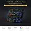 Waveshare RGB Full-Color LED Matrix Panel, 2.5mm Pitch, 6464 Pixels, Adjustable Brightness, Compatible with Raspberry Pi 5/4B/3B/Zero/Zero W/Zero 2W/Pico/Pico W/Pico WH view 3
