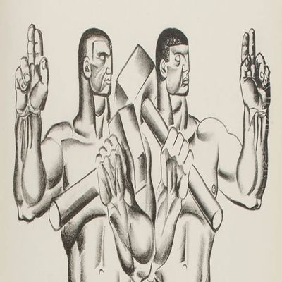 Hugo Gellert : Untitled : 1933 : Archival Quality Art Print